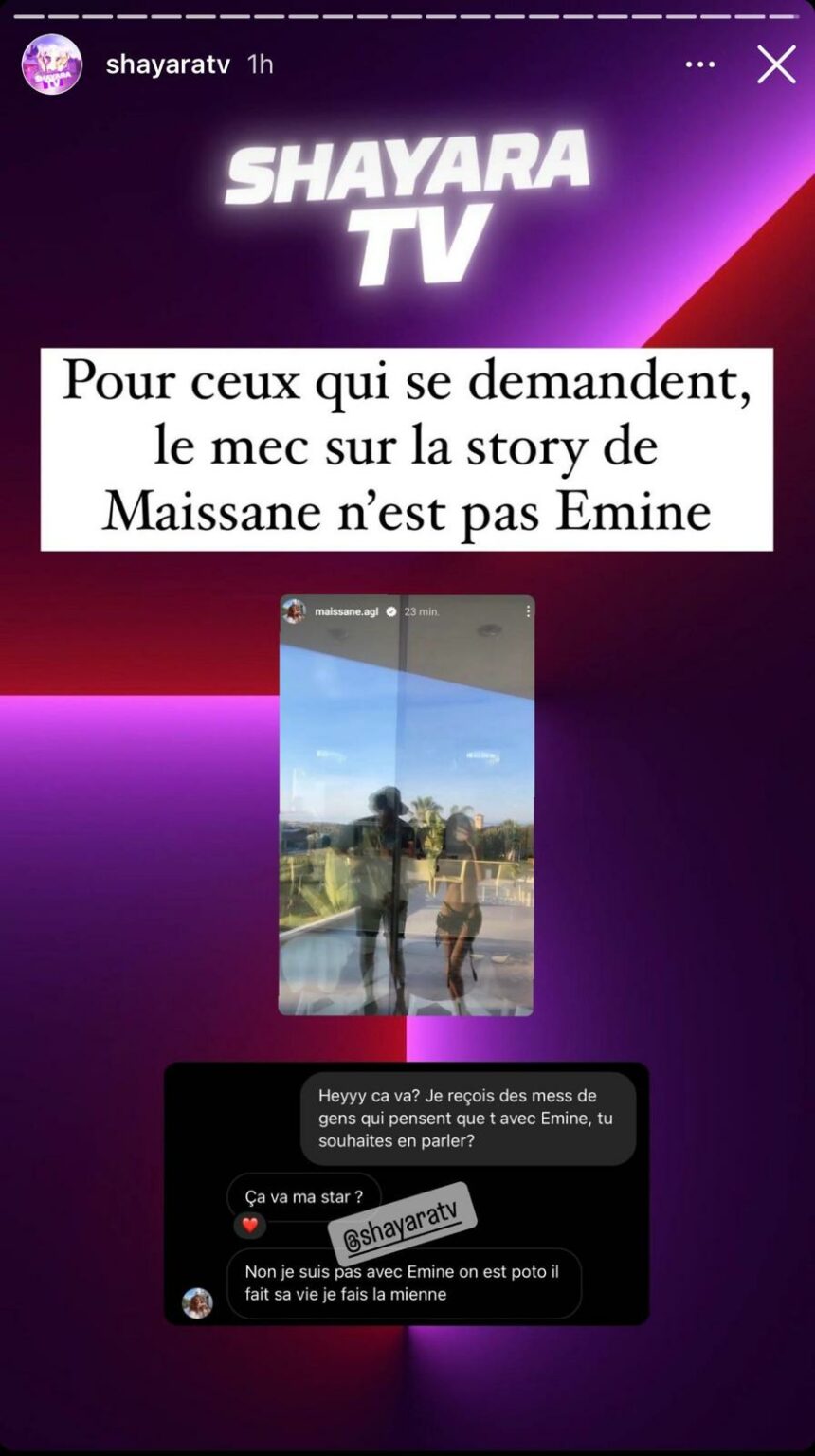 Maissane De Nouveau En Couple Avec Emine Elle S Exprime Apr S Avoir