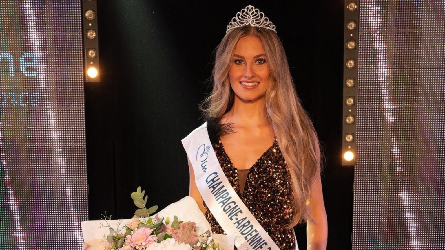 Miss France Noa Dutitre Lue Miss Champagne Ardenne Elle Est La