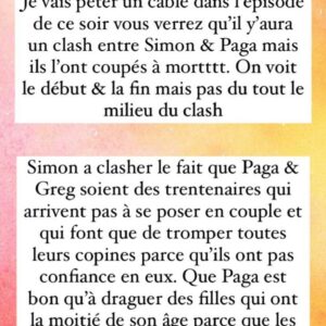 Simon et Paga (LMvsMonde6) : les détails de leur grosse dispute