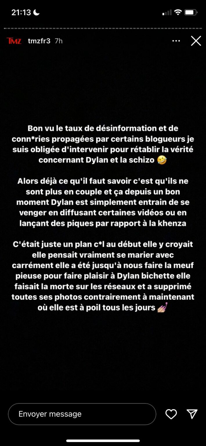 Dylan Thiry déjà séparé d Ayem Nour Il est accusé d avoir fait fuiter leur vidéo ensemble