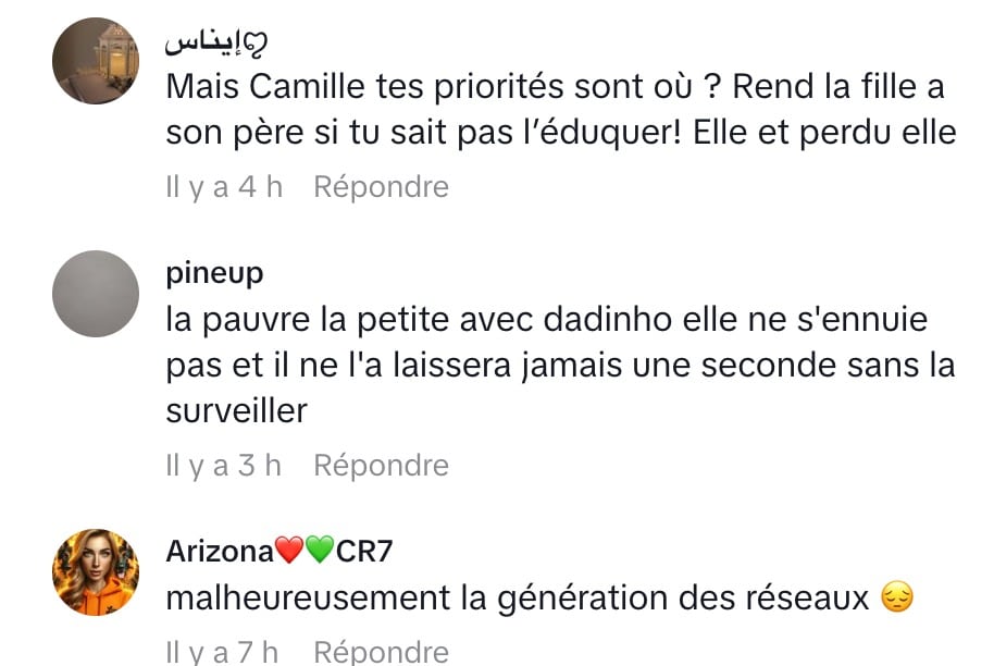 Camille Froment : ses lives avec sa fille sur les réseaux sociaux dérangent