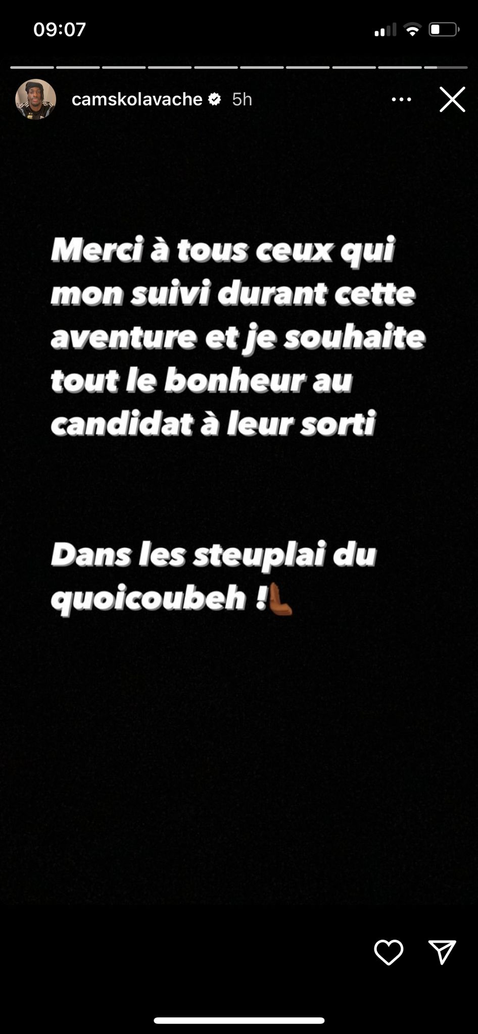 Cameron (Secret Story) : après ses propos sur Zoé, il fait machine arrière et décide de ne pas participer à la Finale