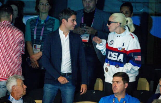 JO 2024 : Gabriel Attal partage une vidéo de sa rencontre avec Lady Gaga et fait une gaffe