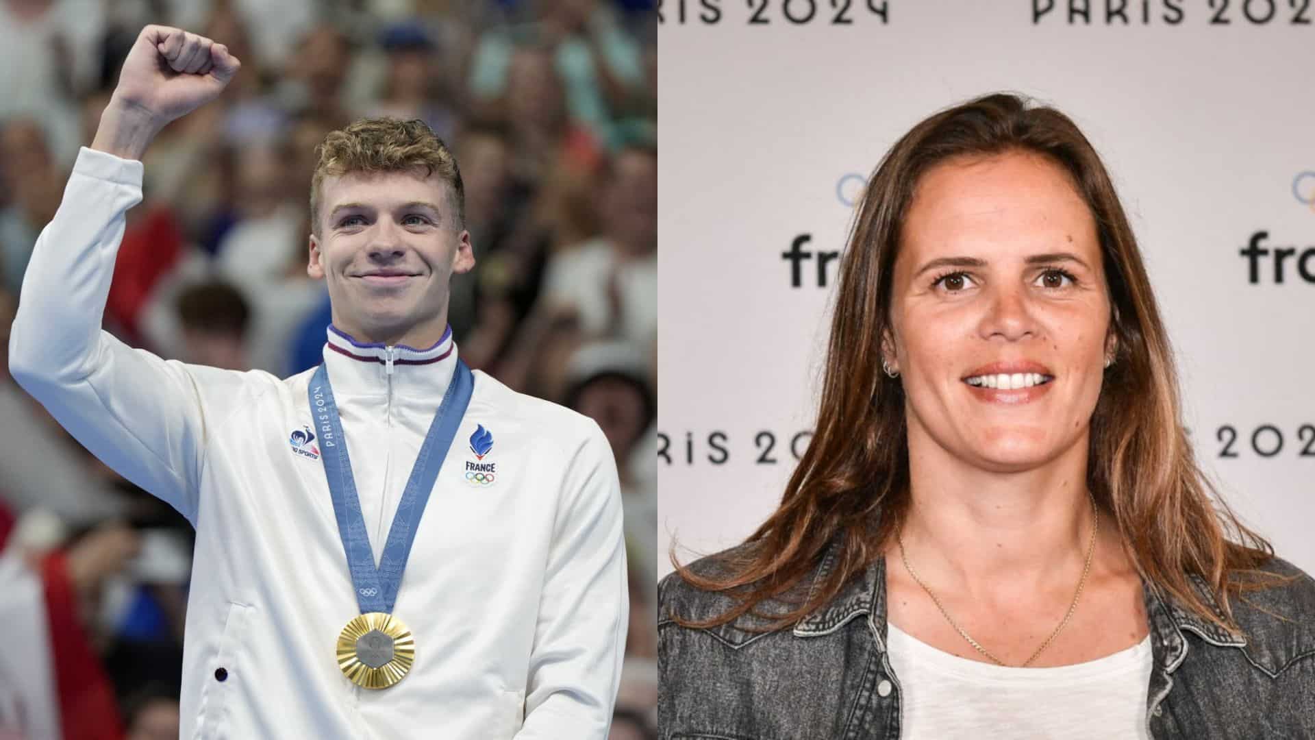 Léon Marchand : il remporte sa 1ère médaille olympique à 22 ans, Laure Manaudou donne son avis