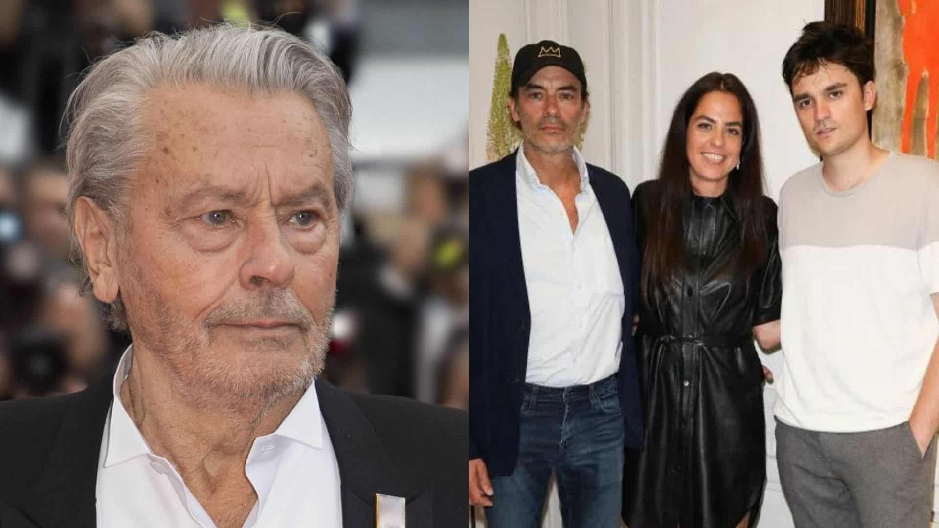 Décès d’Alain Delon : ses enfants annoncent la triste nouvelle