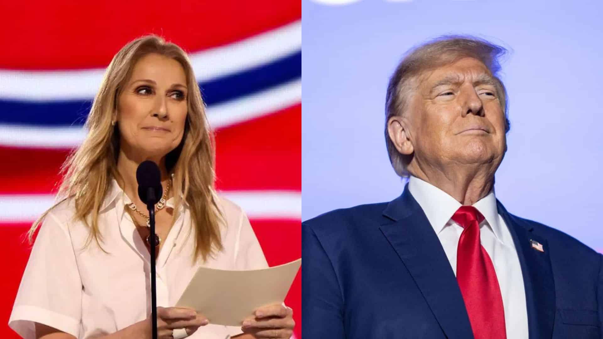 Céline Dion remontée : Donald Trump utilise une de ses musiques, elle s’emporte