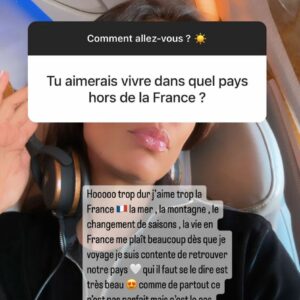 Julie Ricci : sur le point de quitter la France pour s'installer à l'étranger ? Elle en dit plus