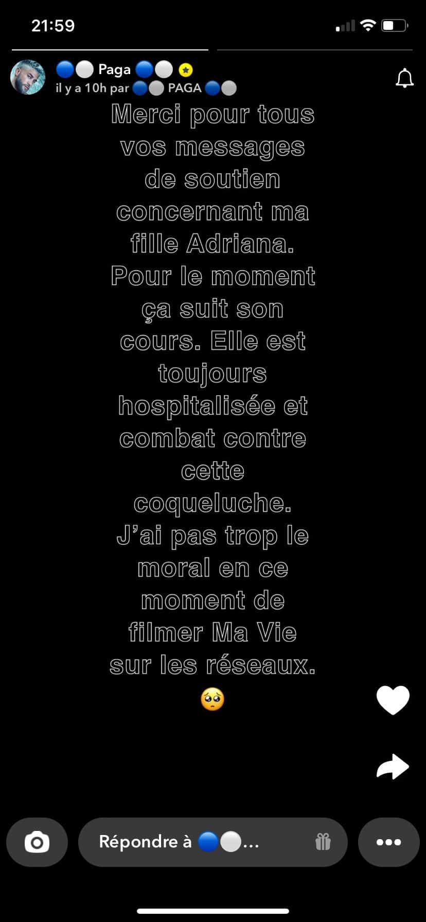 Giuseppa : après avoir échappé au pire avec sa fille Adrianna, elle donne de ses nouvelles