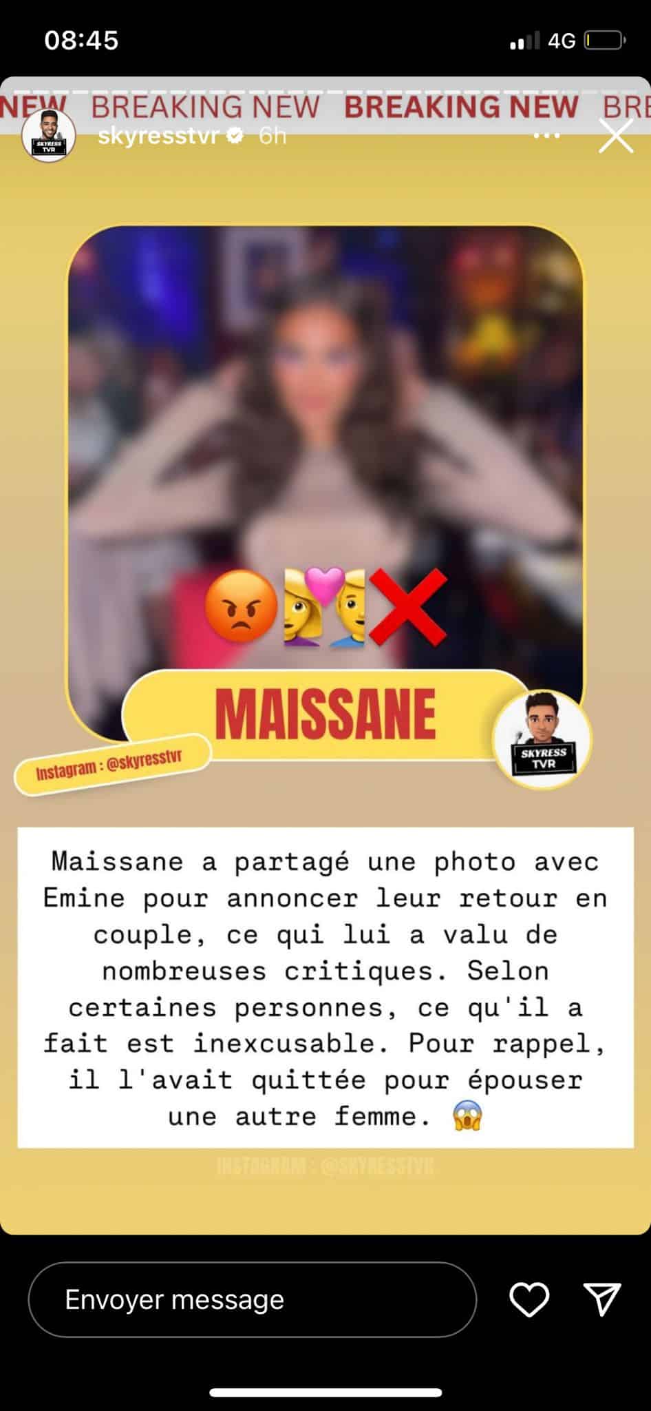 Maïssane : de nouveau en couple avec Emine, ça ne passe pas auprès des internautes