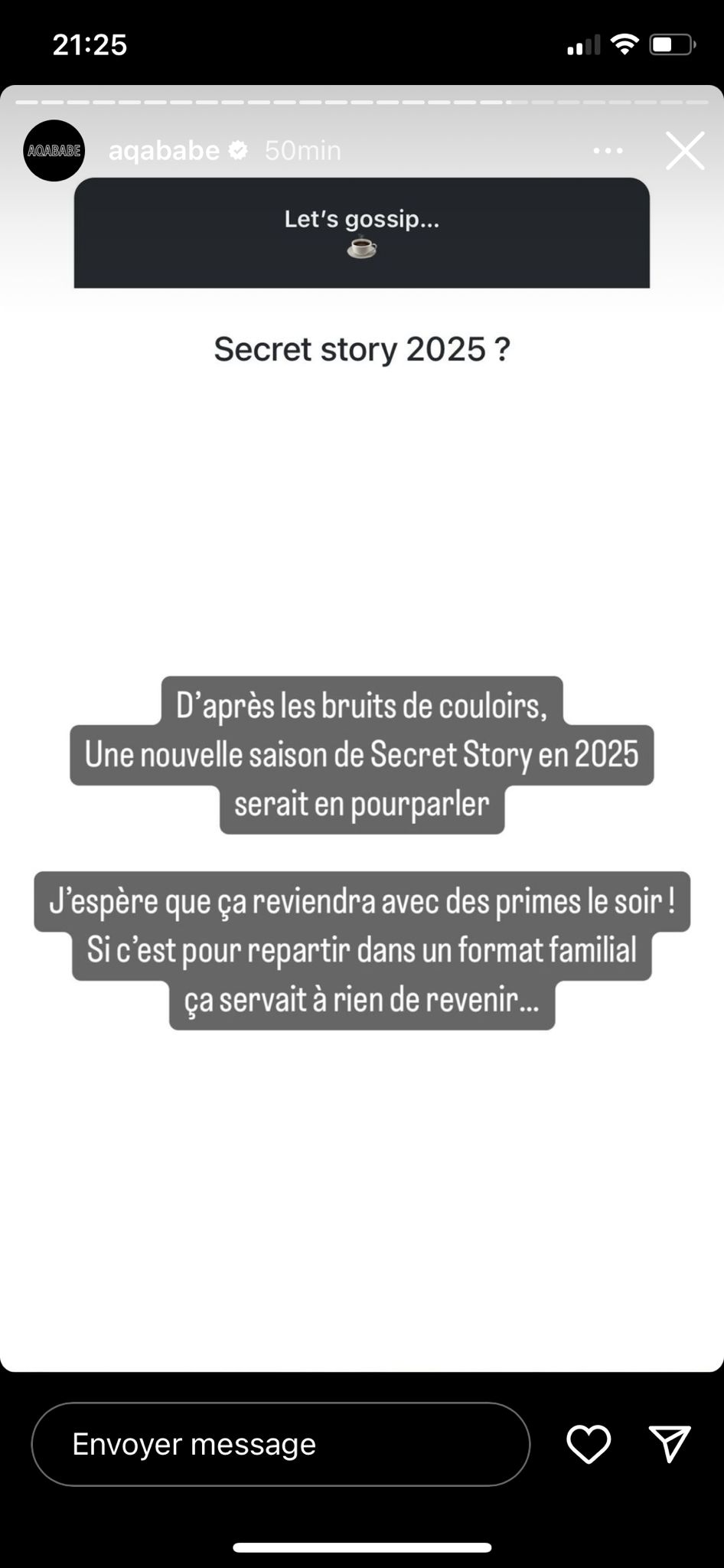 Secret Story : l'émission de télé-réalité bientôt de retour ?