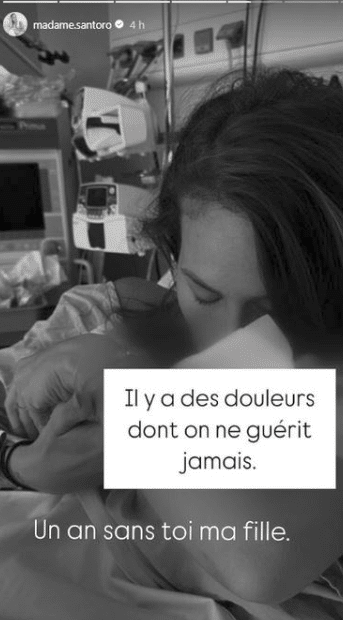 Camille Santoro : en deuil, elle annonce avoir perdu sa fille à la naissance et lui rend hommage