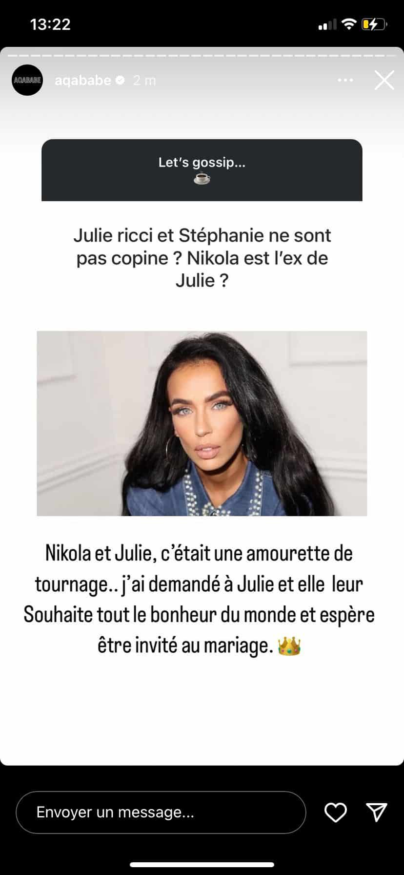 Nikola Lozina : en couple avec Stéphanie Clerbois, Laura Lempika et Julie Ricci réagissent