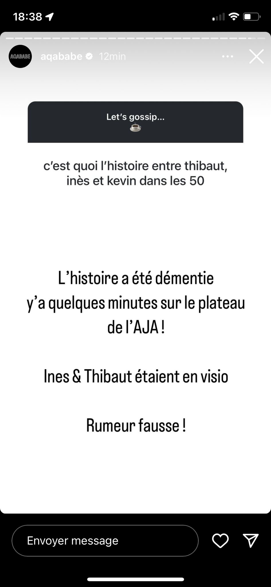 Inès (Les Cinquante) : elle aurait trompé son chéri Thibault avec Kevin Guedj 