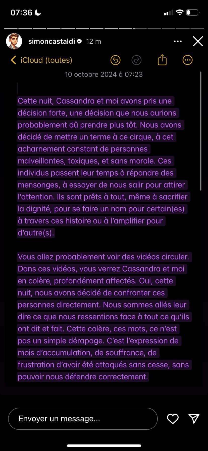 Simon Castaldi et Cassandra : prêts à en venir aux mains avec Bastos ? La vidéo de leur altercation publiée