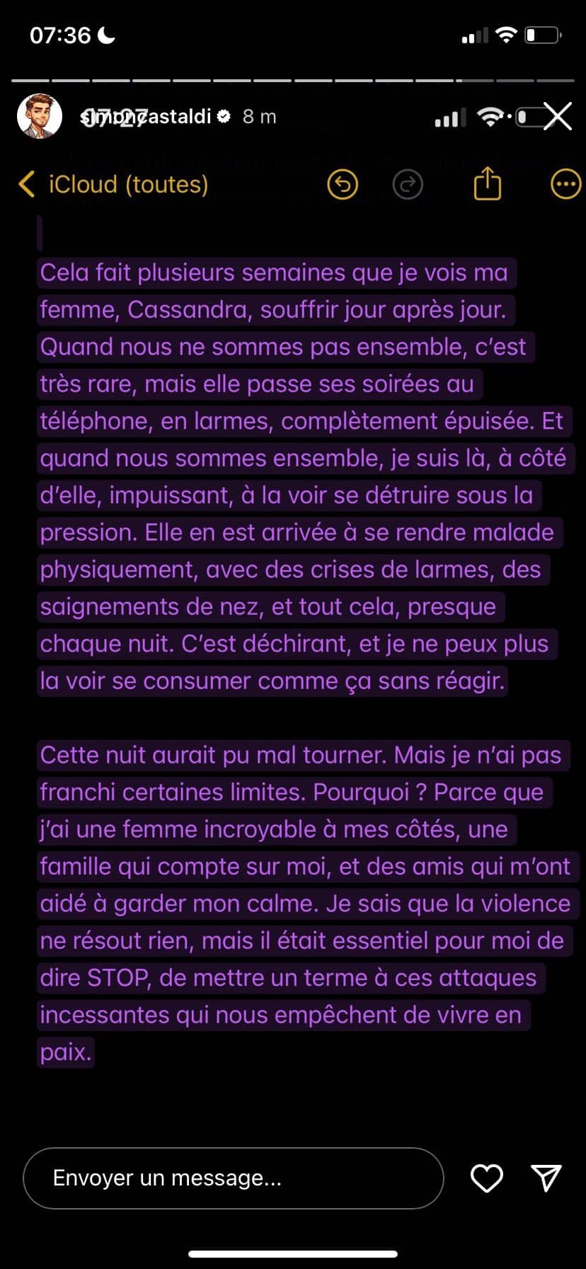 Simon Castaldi et Cassandra : prêts à en venir aux mains avec Bastos ? La vidéo de leur altercation publiée