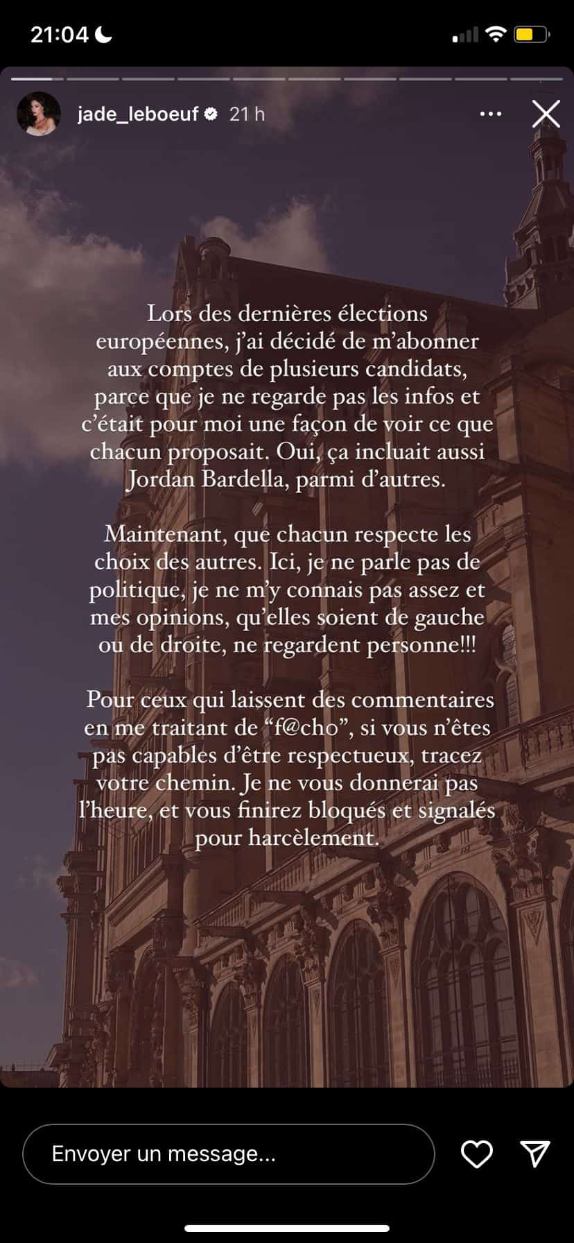 Jade Lebœuf (Les Cinquante) : accusée de racisme, elle s'explique