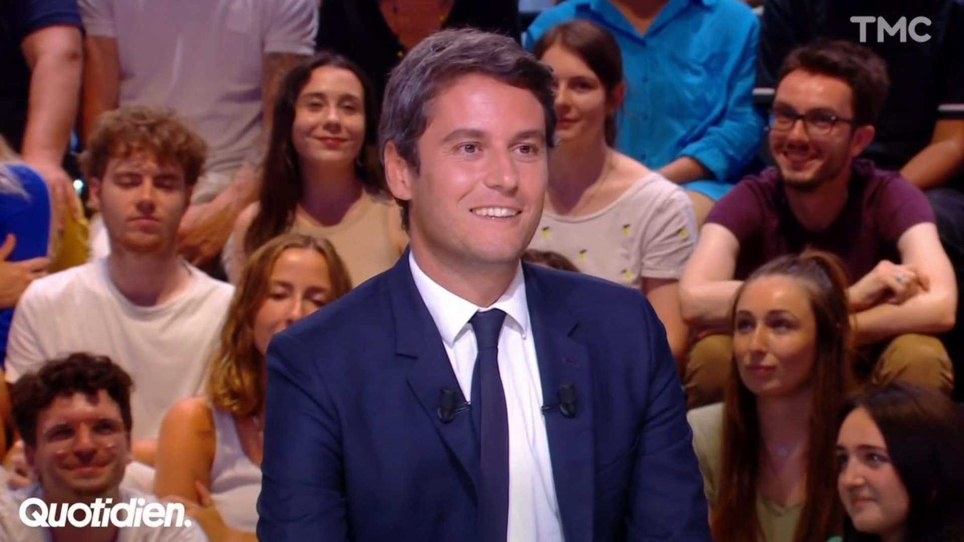 Gabriel Attal : taclé sur le plateau de Quotidien par un chroniqueur, le public en rigole