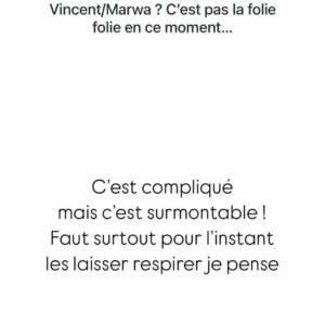 Vincent Queijo et Marwa Merazka : le couple serait au bord de la rupture