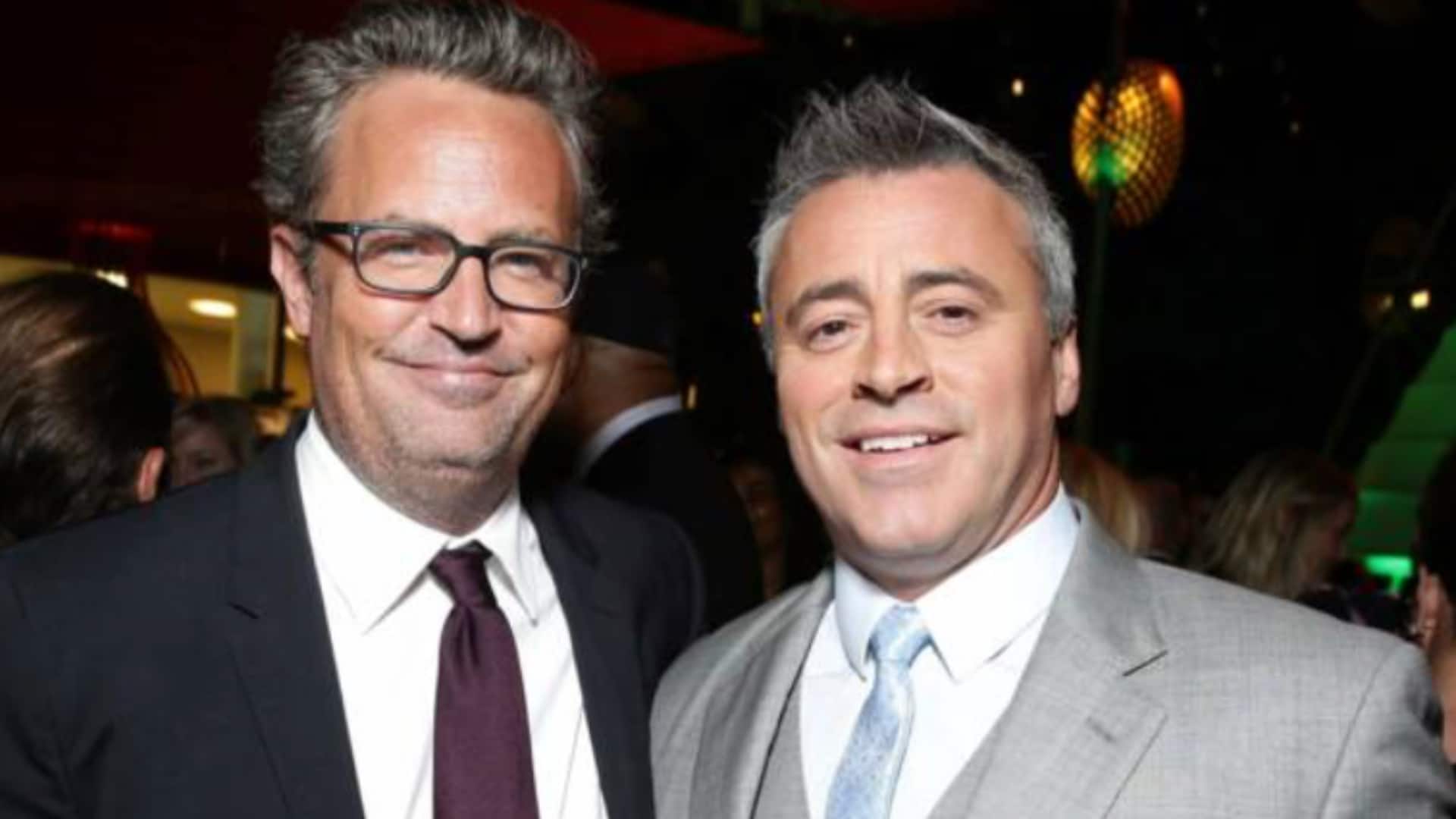 Décès de Matthew Perry : un an après sa disparition, Matt LeBlanc décide d’agir