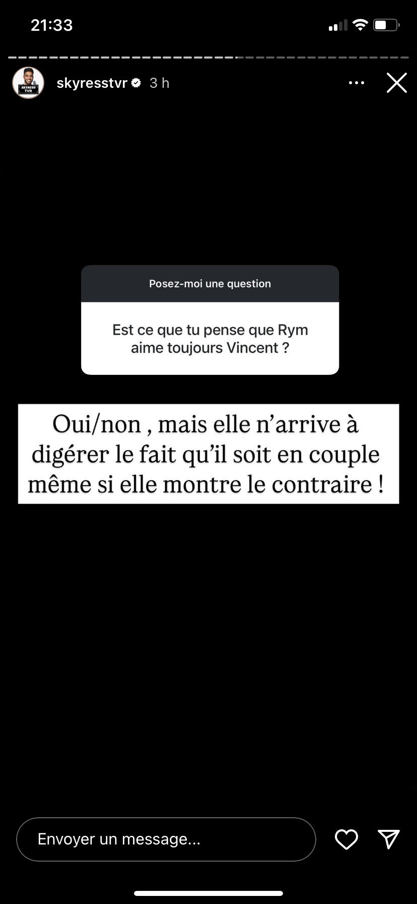 Rym Renom : toujours amoureuse de Vincent Queijo ?