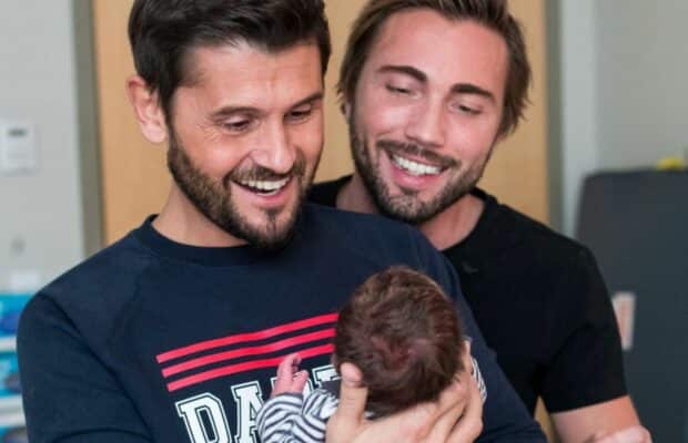 Christophe Beaugrand : il montre le visage de son fils pour la première fois