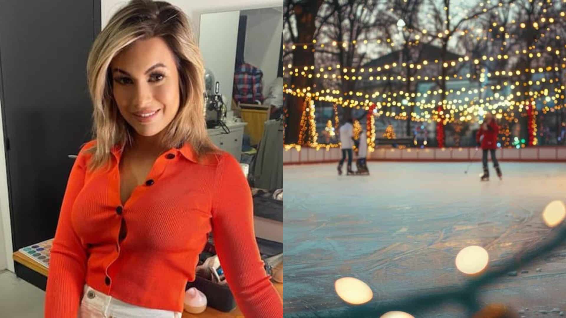 Carla Moreau : elle installe une patinoire dans son salon, les internautes n'en reviennent pas