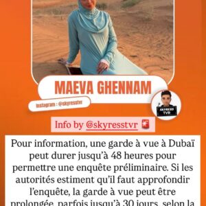 Maeva Ghennam : en conflit avec Magali Berdah, elle se retrouve en garde à vue