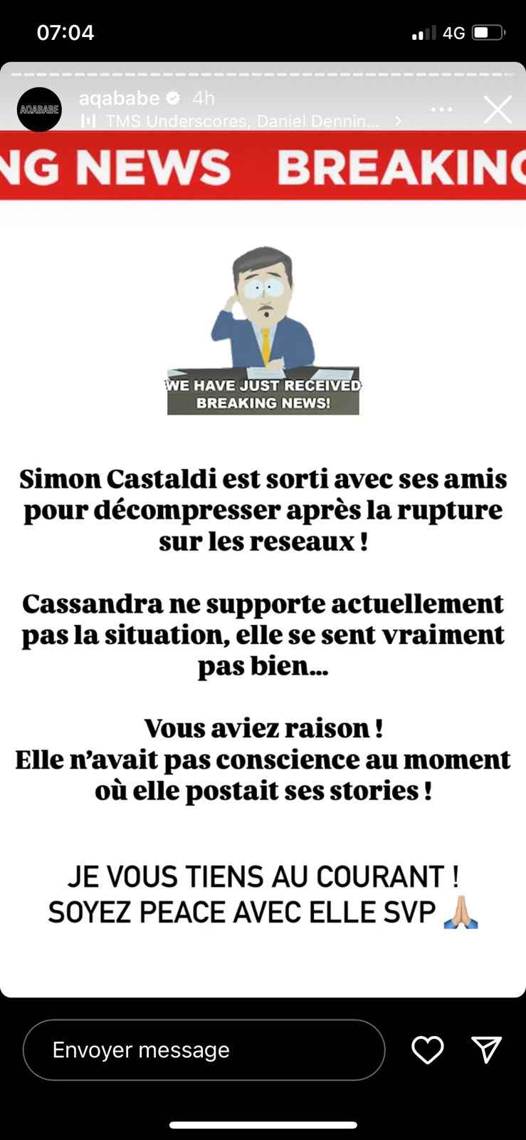 Cassandra Jullia : elle annonce sa rupture définitive avec Simon Castaldi 