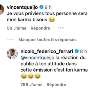 Vincent Queijo vs Nicolo : en conflit depuis le tournage de The Cerveau, ils règlent leurs comptes publiquement