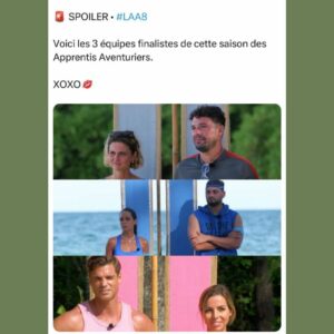 Les Apprentis Aventuriers : les trois équipes finalistes de cette saison annoncées