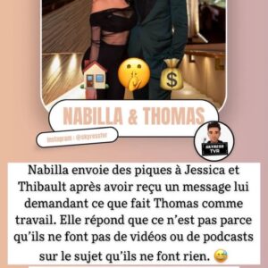 Nabilla Vergara : elle s'en prend ouvertement à Jessica Thivenin et Thibault Garcia